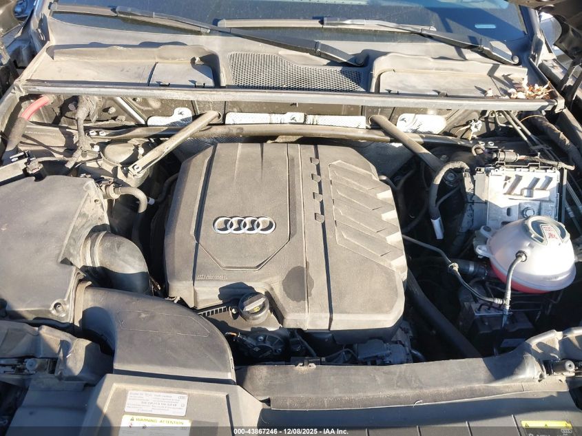 2021 Audi Q5 Premium Plus 45 Tfsi Quattro S Tronic VIN: WA1BAAFY7M2018167 Lot: 43867246