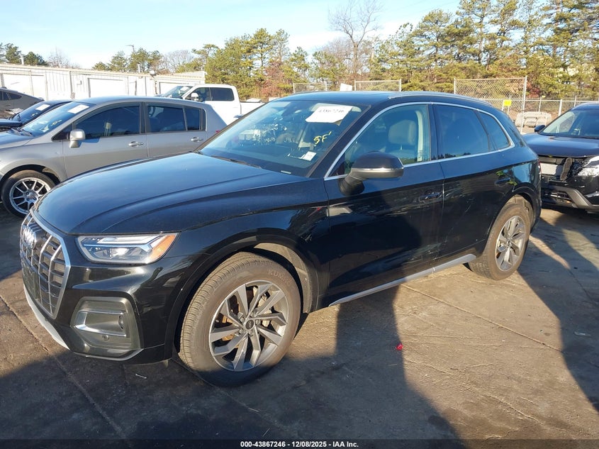 VIN WA1BAAFY7M2018167 2021 AUDI Q5 PREMIUM PLUS 45 TFSI QUATTRO S TRONIC