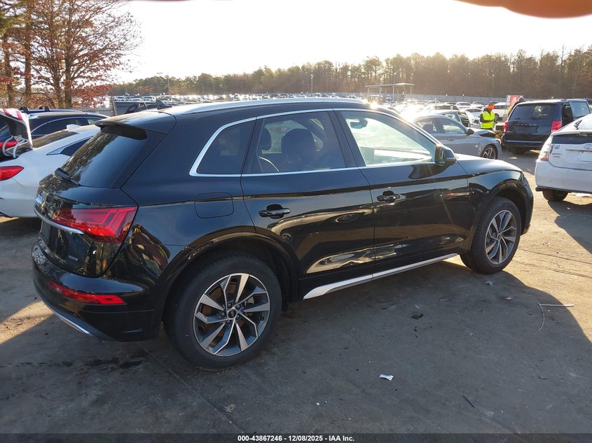 VIN WA1BAAFY7M2018167 2021 AUDI Q5 PREMIUM PLUS 45 TFSI QUATTRO S TRONIC