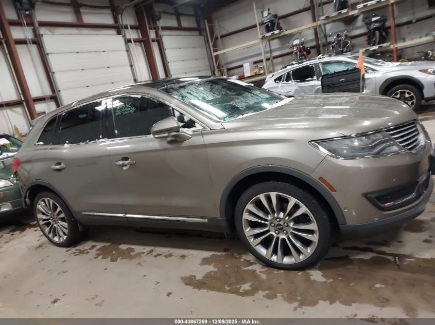 2016 Lincoln Mkx Reserve VIN: 2LMTJ8LPXGBL31484 Lot: 43867259