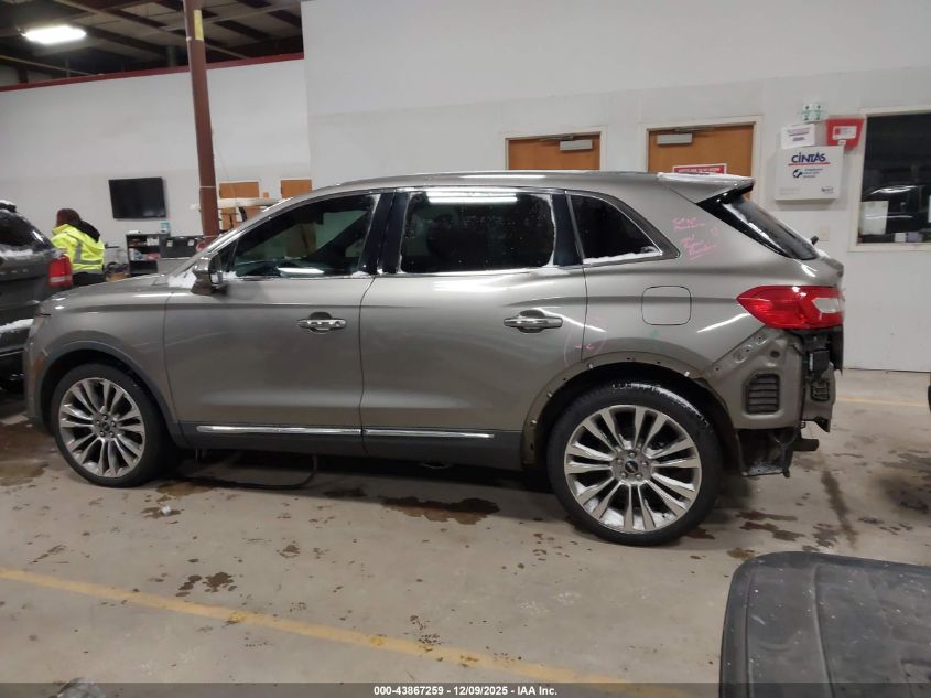 2016 Lincoln Mkx Reserve VIN: 2LMTJ8LPXGBL31484 Lot: 43867259