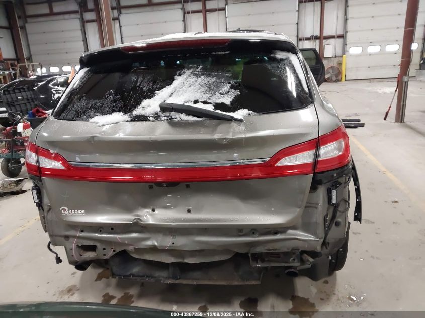 2016 Lincoln Mkx Reserve VIN: 2LMTJ8LPXGBL31484 Lot: 43867259