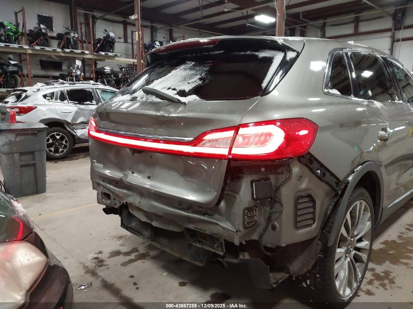 2016 Lincoln Mkx Reserve VIN: 2LMTJ8LPXGBL31484 Lot: 43867259