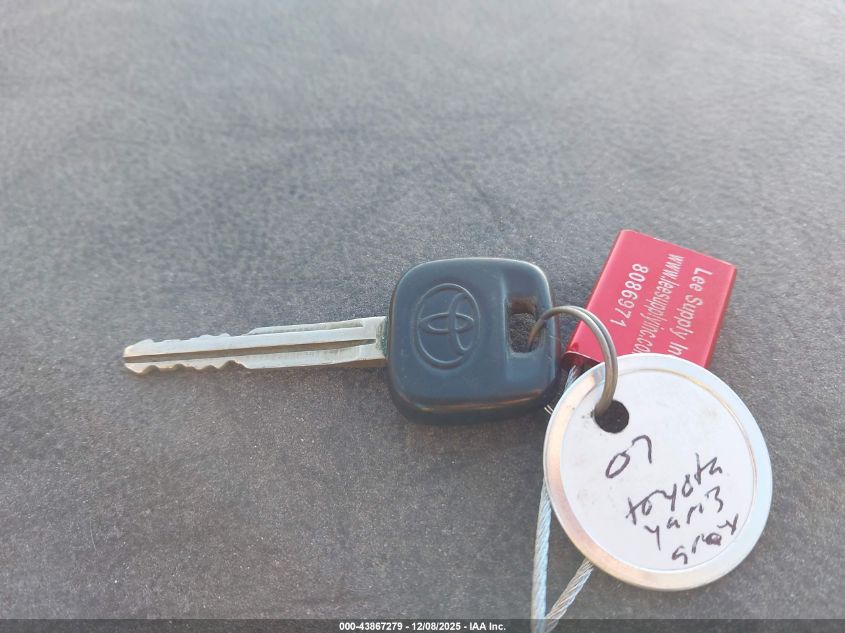2007 Toyota Yaris VIN: JTDBT923671173909 Lot: 43867279