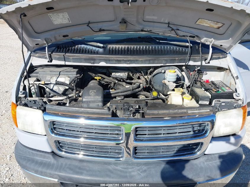 2002 Dodge Ram Wagon 3500 VIN: 2B5WB35Z72K120319 Lot: 43867293