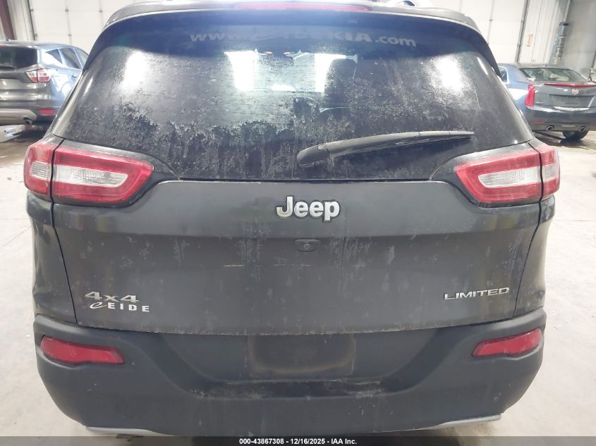 2016 Jeep Cherokee Limited VIN: 1C4PJMDB9GW353827 Lot: 43867308