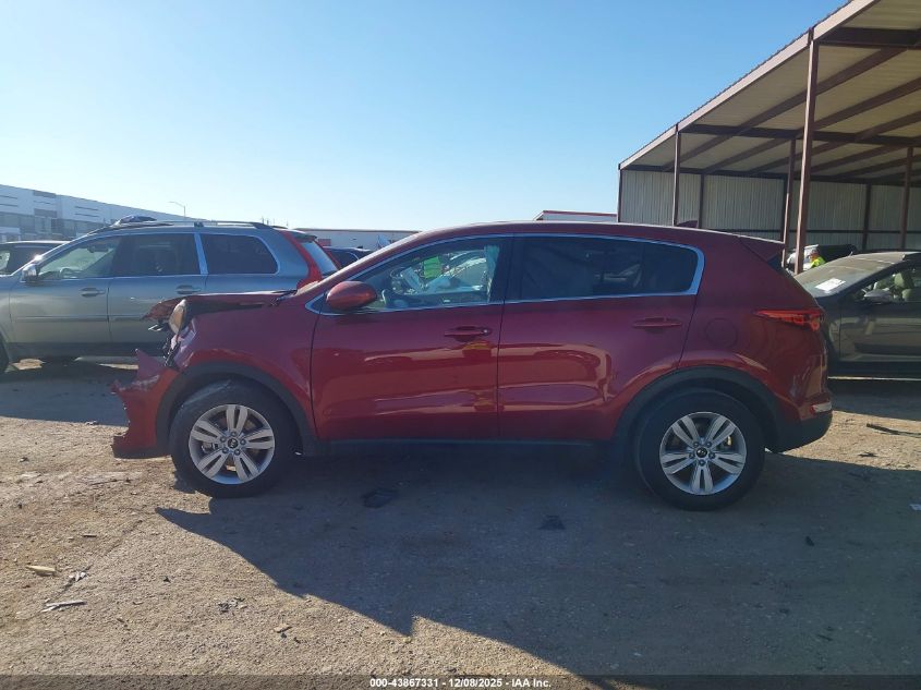 2018 Kia Sportage Lx VIN: KNDPM3AC9J7457234 Lot: 43867331