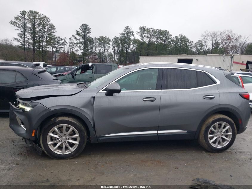 2021 Buick Envision Fwd Preferred VIN: LRBAZLR45MD176251 Lot: 43867342