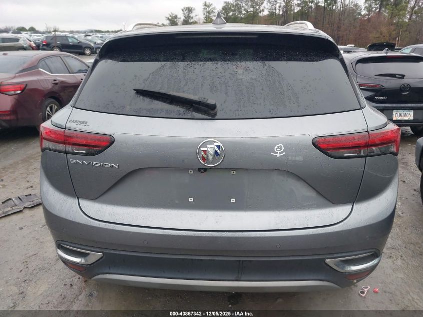 2021 Buick Envision Fwd Preferred VIN: LRBAZLR45MD176251 Lot: 43867342