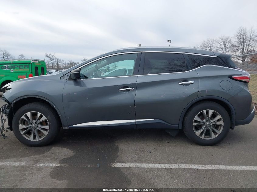 2016 Nissan Murano Sl VIN: 5N1AZ2MH2GN146429 Lot: 43867344