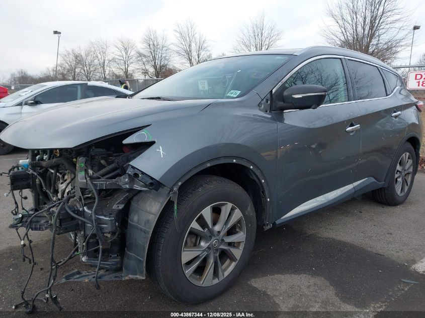 2016 Nissan Murano Sl VIN: 5N1AZ2MH2GN146429 Lot: 43867344