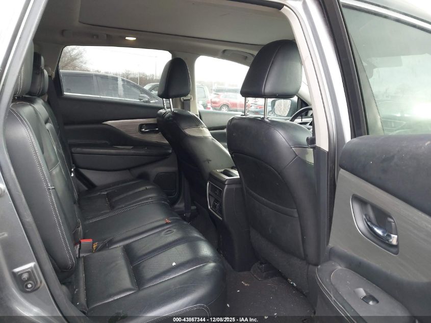 2016 Nissan Murano Sl VIN: 5N1AZ2MH2GN146429 Lot: 43867344