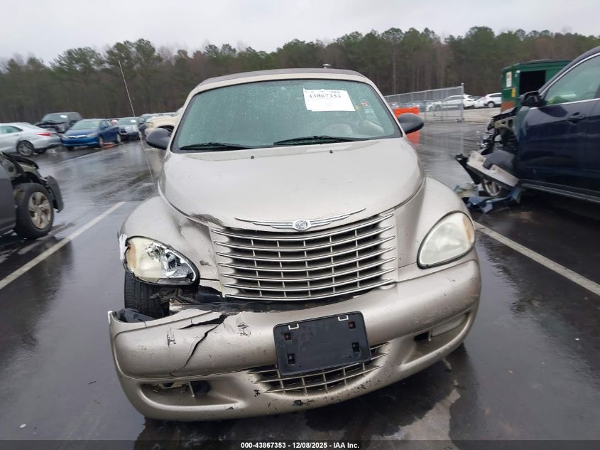 2005 Chrysler Pt Cruiser Gt VIN: 3C3AY75S45T313390 Lot: 43867353