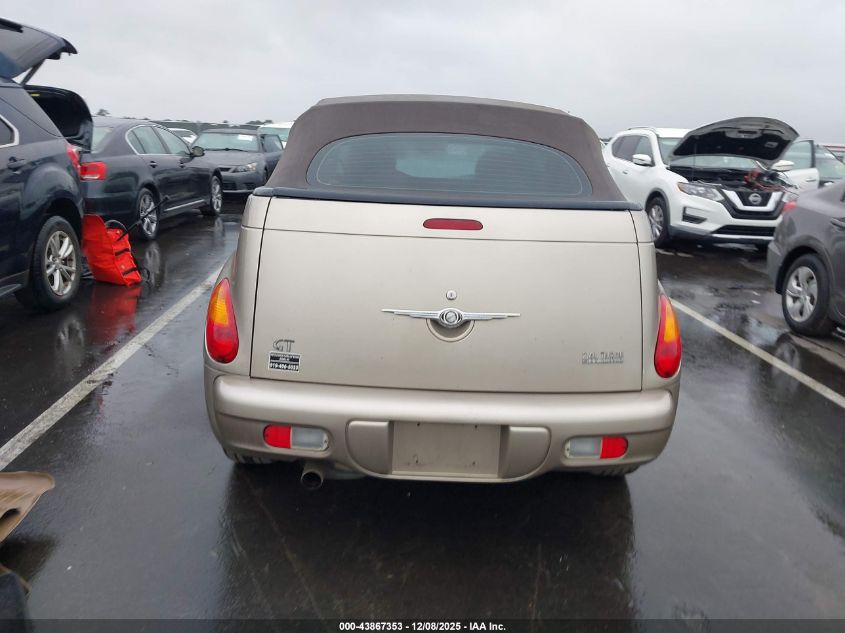 2005 Chrysler Pt Cruiser Gt VIN: 3C3AY75S45T313390 Lot: 43867353