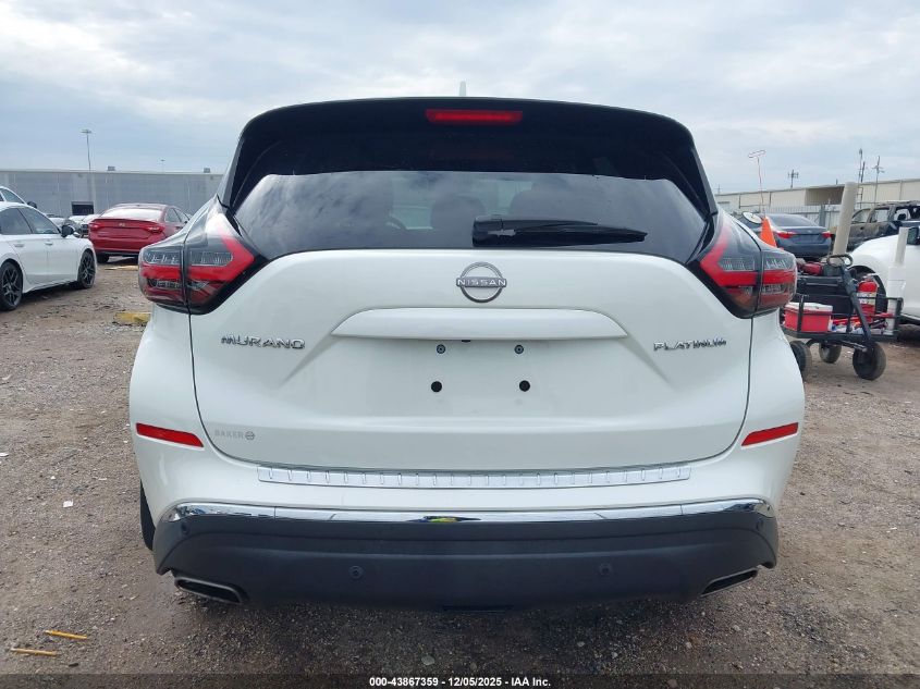 2023 Nissan Murano Platinum Fwd VIN: 5N1AZ2DJ6PC118597 Lot: 43867359