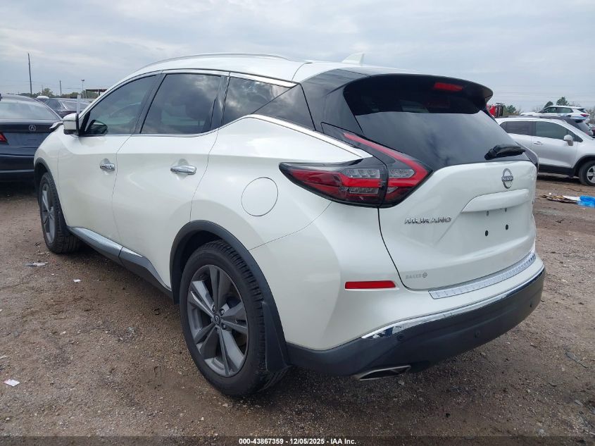 2023 Nissan Murano Platinum Fwd VIN: 5N1AZ2DJ6PC118597 Lot: 43867359