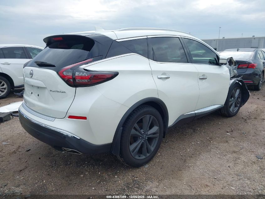 2023 Nissan Murano Platinum Fwd VIN: 5N1AZ2DJ6PC118597 Lot: 43867359
