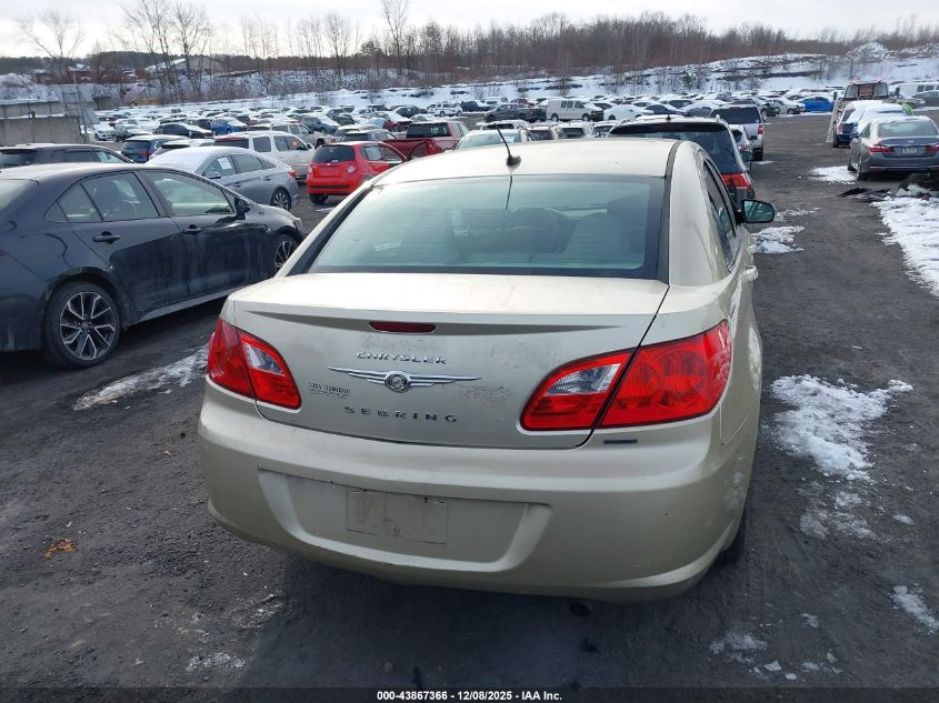 2010 Chrysler Sebring Touring VIN: 1C3CC4FB3AN116953 Lot: 43867366