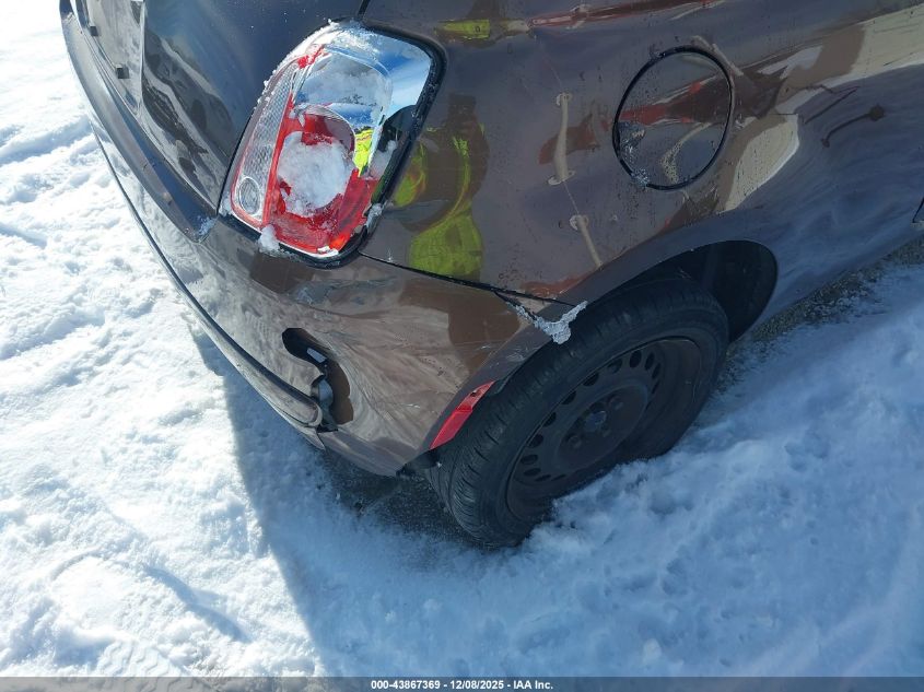 2013 Fiat 500 Pop VIN: 3C3CFFAR3DT513557 Lot: 43867369