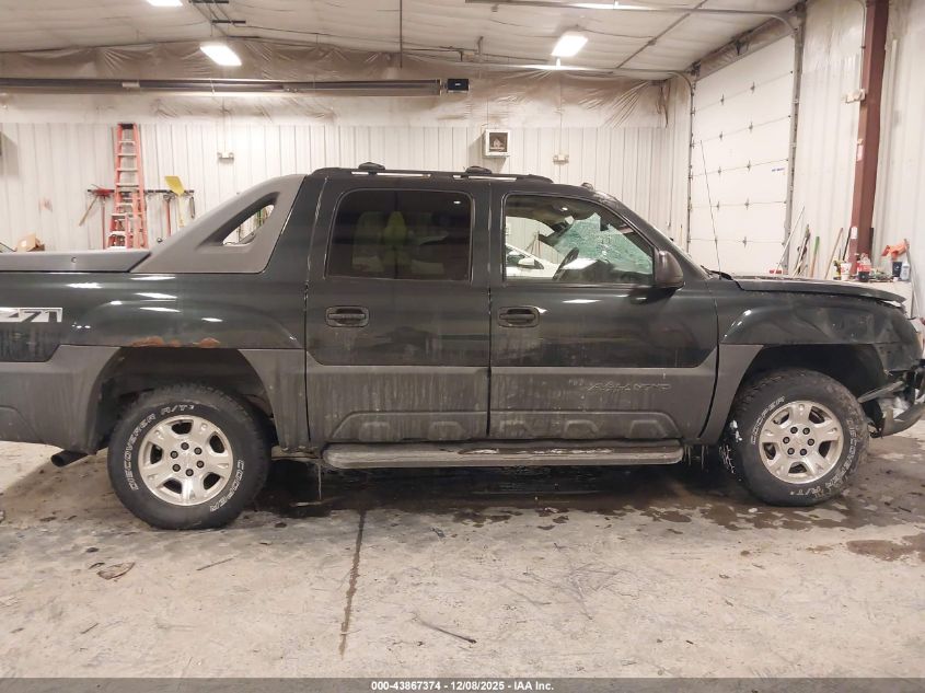 2005 Chevrolet Avalanche 1500 Z71 VIN: 3GNEK12Z65G203759 Lot: 43867374