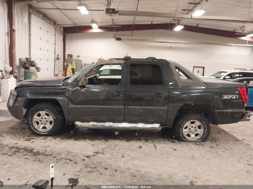 2005 Chevrolet Avalanche 1500 Z71 VIN: 3GNEK12Z65G203759 Lot: 43867374