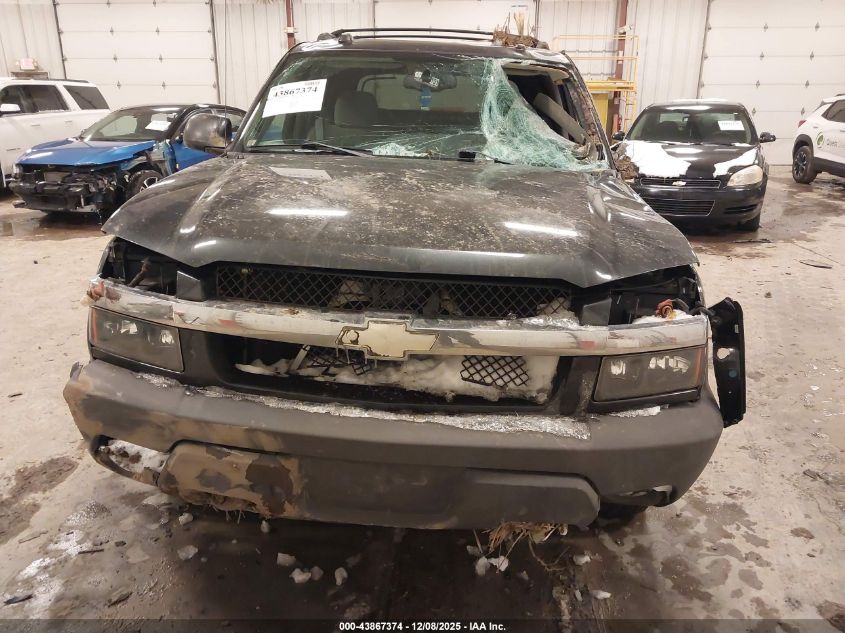 2005 Chevrolet Avalanche 1500 Z71 VIN: 3GNEK12Z65G203759 Lot: 43867374