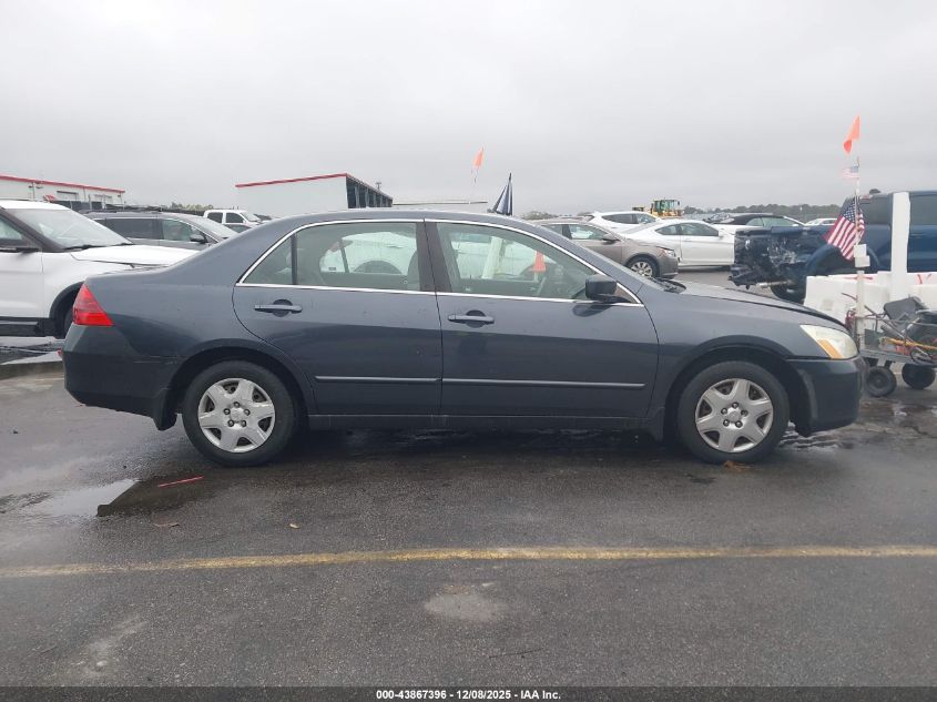 2007 Honda Accord 2.4 Lx VIN: 1HGCM55457A135622 Lot: 43867396