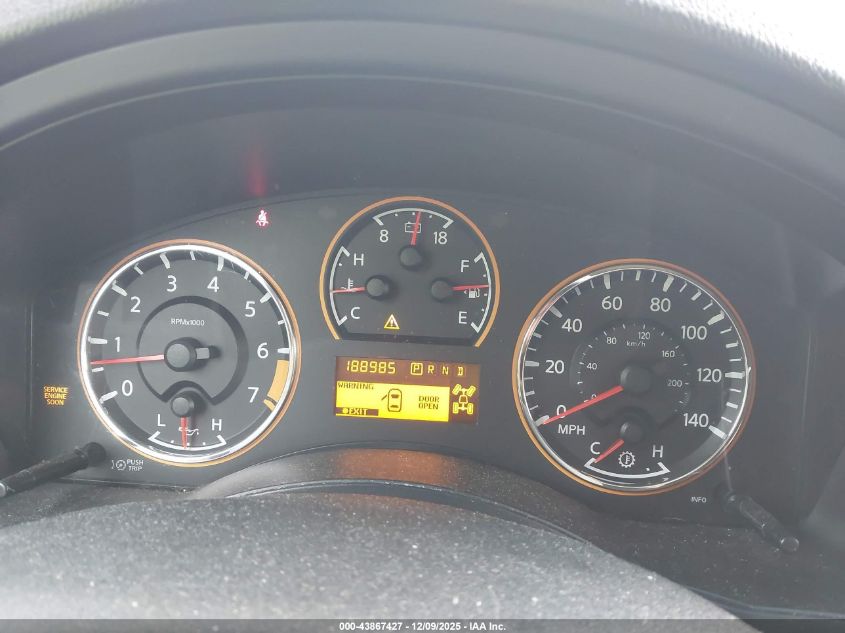 2009 Nissan Armada Le VIN: 5N1AA08C59N600010 Lot: 43867427