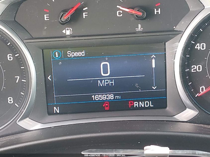 2019 Chev Equinox Lt1 Fwd Lt VIN: 2GNAXKEV7K6256685 Lot: 43867430