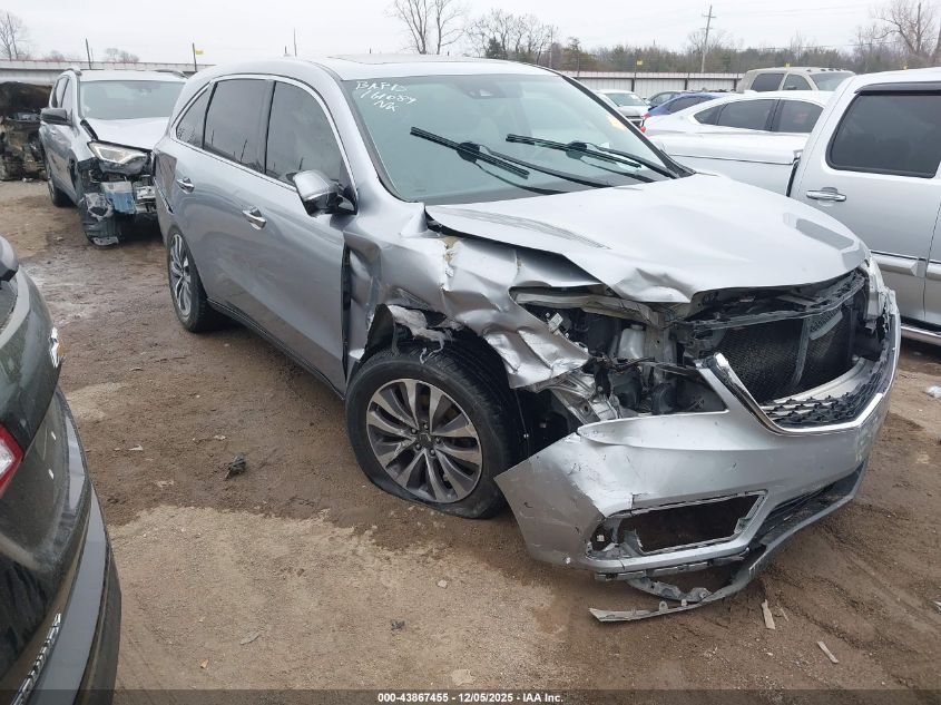 ACURA MDX TECHNOLOGY ACURAWATCH PLUS PACKAGES/TECHNOLOGY PACKAGE