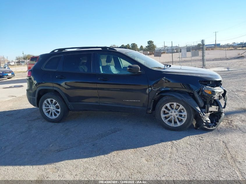 2022 Jeep Cherokee Latitude Lux 4X4 VIN: 1C4PJMMX5ND555598 Lot: 43867459