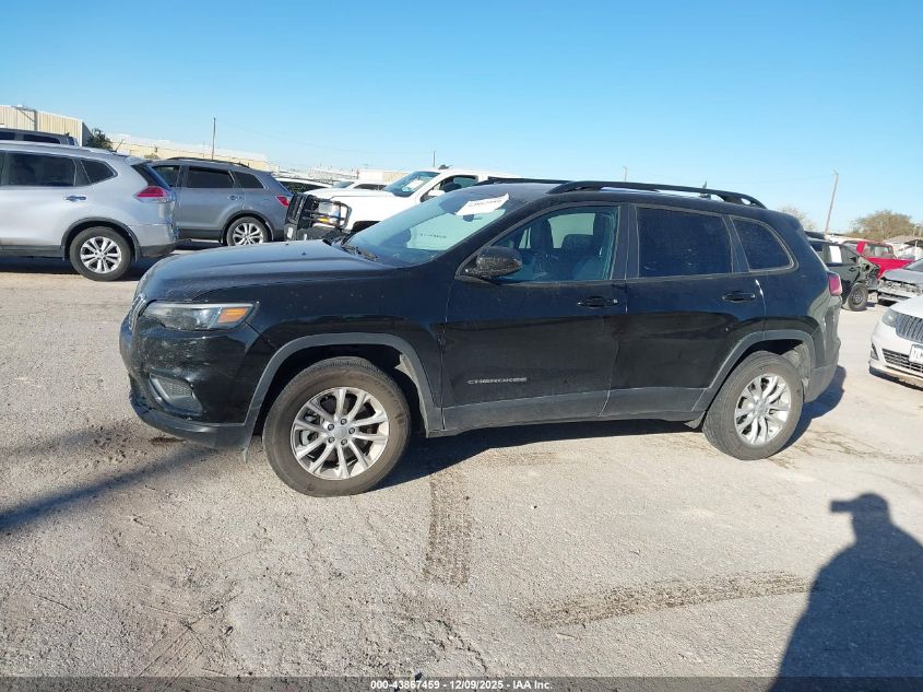 2022 Jeep Cherokee Latitude Lux 4X4 VIN: 1C4PJMMX5ND555598 Lot: 43867459