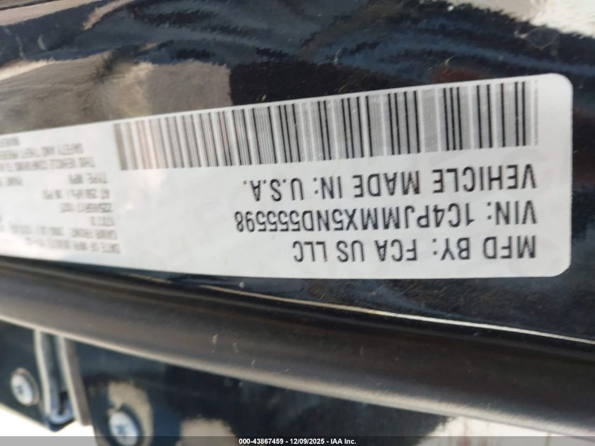 2022 Jeep Cherokee Latitude Lux 4X4 VIN: 1C4PJMMX5ND555598 Lot: 43867459