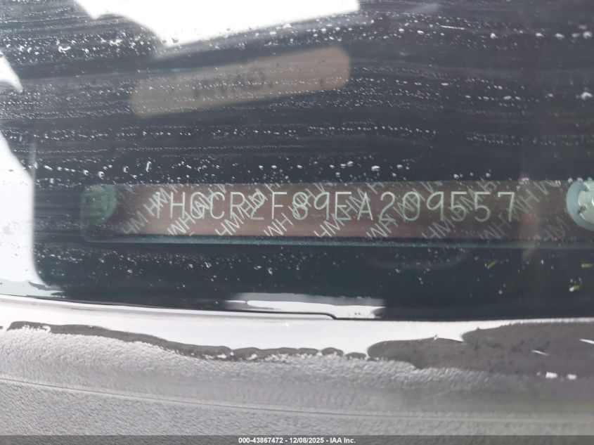 2014 Honda Accord Ex-L VIN: 1HGCR2F89EA209557 Lot: 43867472