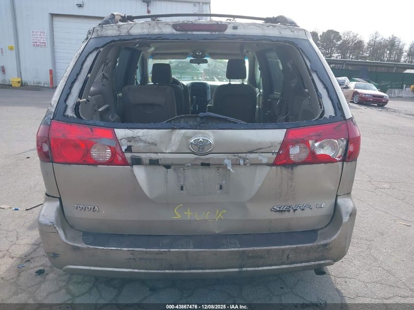 2009 Toyota Sienna Le VIN: 5TDZK23CX9S286274 Lot: 43867476