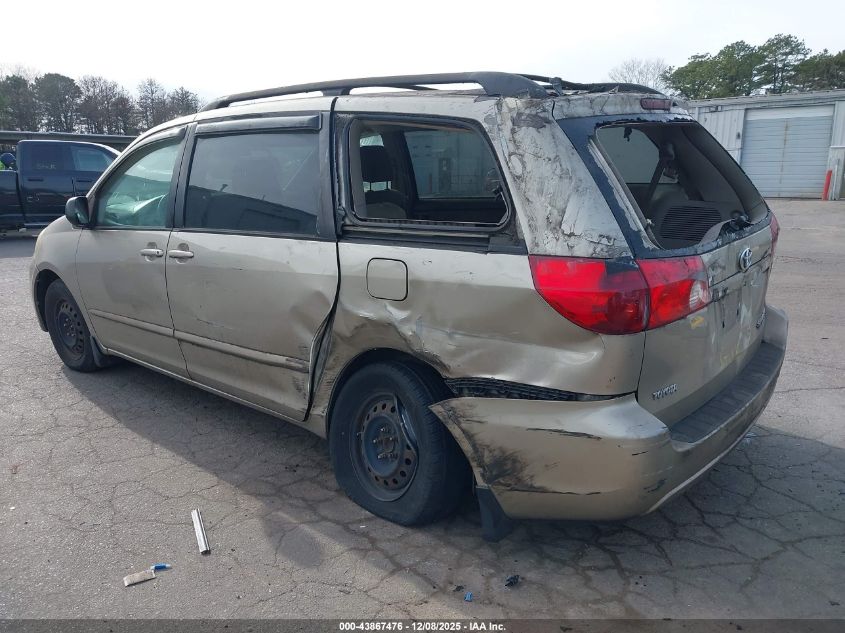 2009 Toyota Sienna Le VIN: 5TDZK23CX9S286274 Lot: 43867476