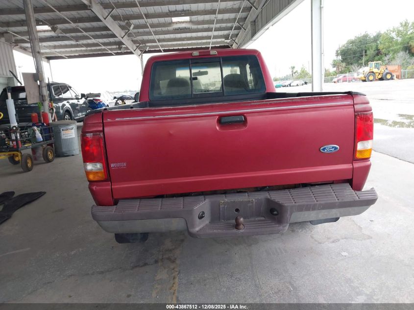 1996 Ford Ranger Super Cab VIN: 1FTCR14U3TPA61196 Lot: 43867512