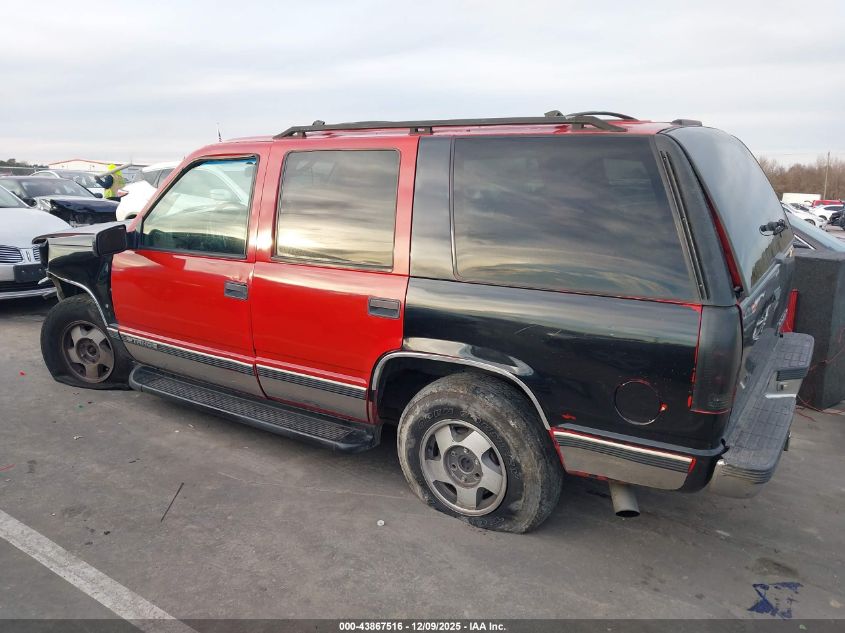 1999 Chevrolet Tahoe Ls VIN: 1GNEK13R1XJ383569 Lot: 43867516