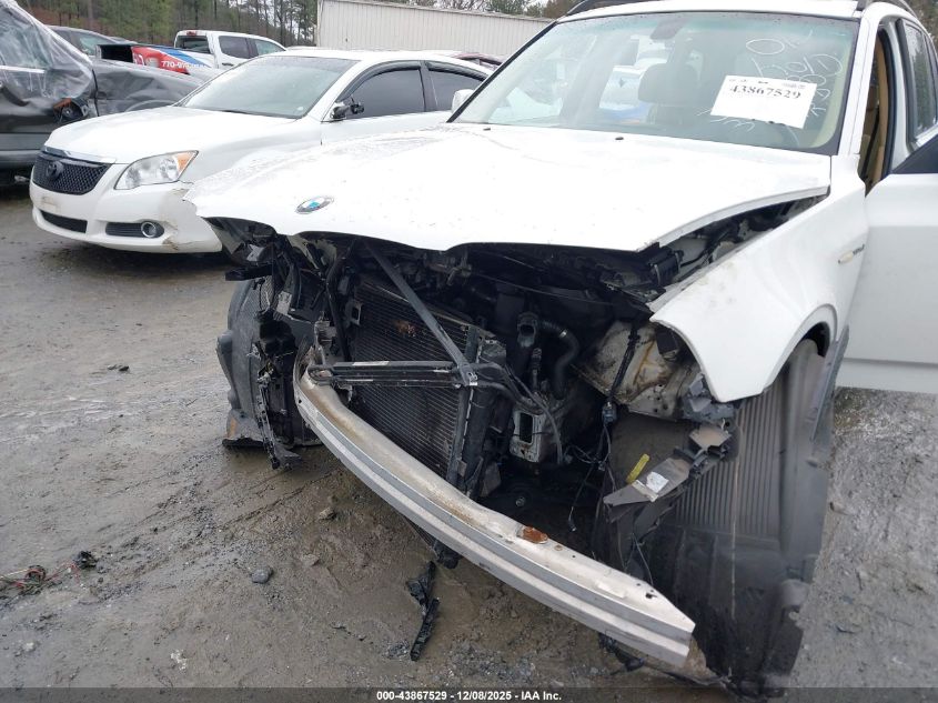 2008 BMW X3 3.0Si VIN: WBXPC93468WJ15397 Lot: 43867529