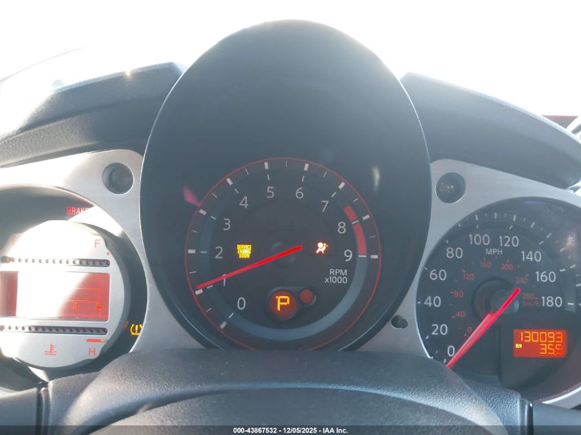 2009 Nissan 370Z Touring VIN: JN1AZ44E89M410142 Lot: 43867532