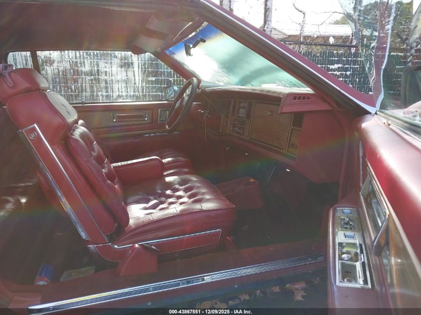 1G6AL6789EE650565 1984 CADILLAC ELDORADO photo no. 5