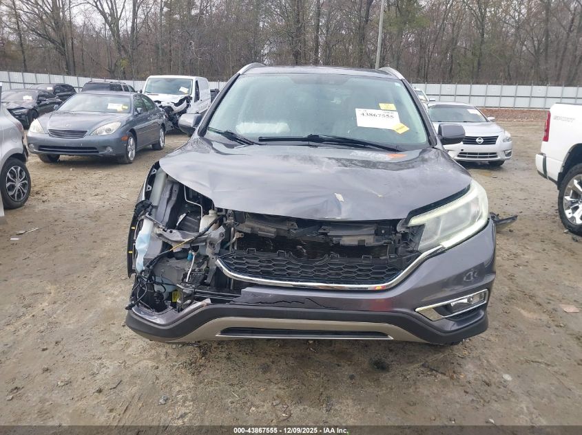 2016 Honda Cr-V Ex-L VIN: 2HKRM3H77GH536486 Lot: 43867555