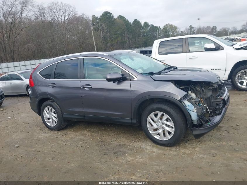 2016 Honda Cr-V Ex-L VIN: 2HKRM3H77GH536486 Lot: 43867555