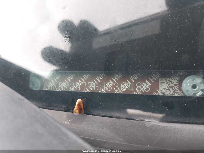 2016 Honda Cr-V Ex-L VIN: 2HKRM3H77GH536486 Lot: 43867555