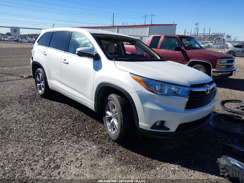 TOYOTA HIGHLANDER LE PLUS V6
