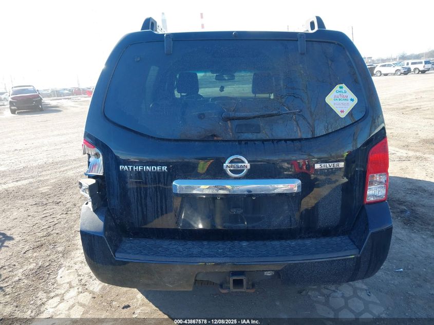 2011 Nissan Pathfinder Silver VIN: 5N1AR1NN7BC607031 Lot: 43867578