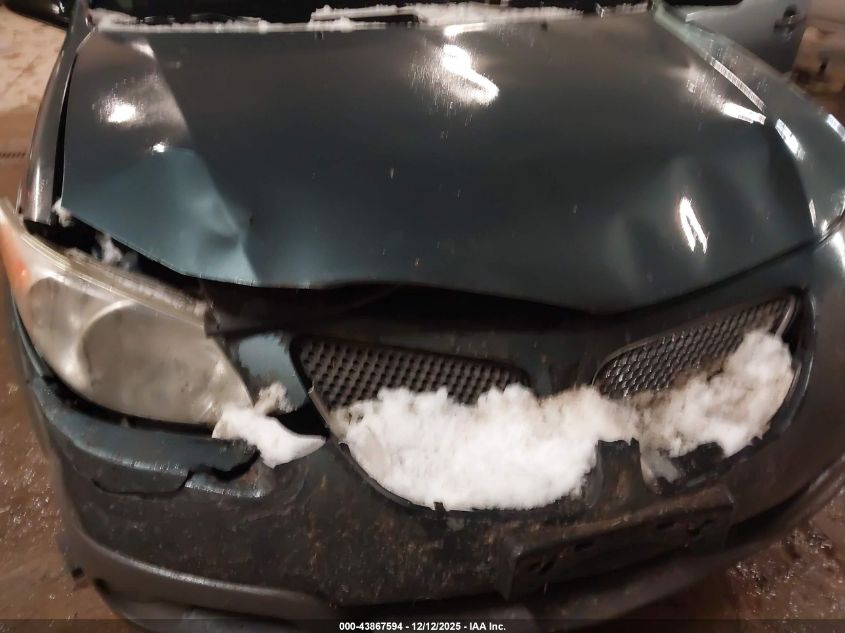 2006 Pontiac Vibe VIN: 5Y2SL65866Z414230 Lot: 43867594