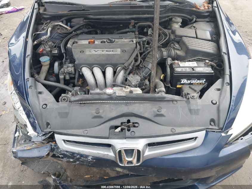 2005 Honda Accord 2.4 Lx VIN: 1HGCM564X5A115412 Lot: 43867598