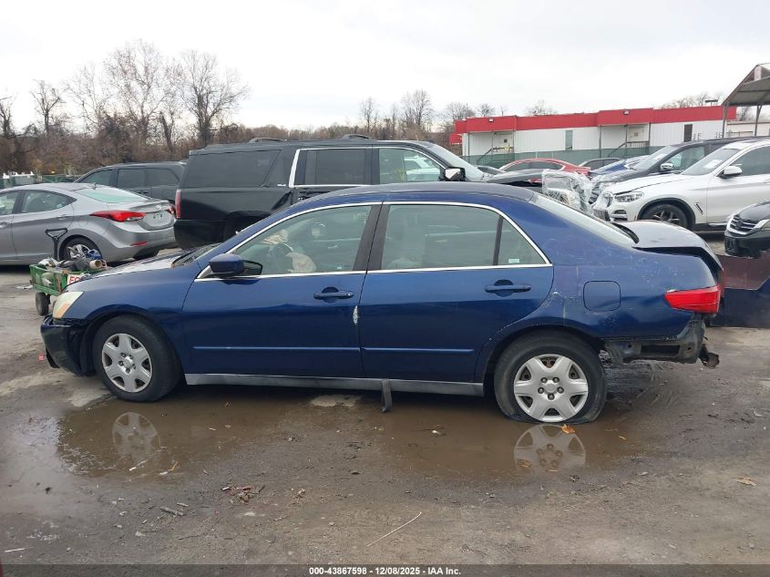 2005 Honda Accord 2.4 Lx VIN: 1HGCM564X5A115412 Lot: 43867598