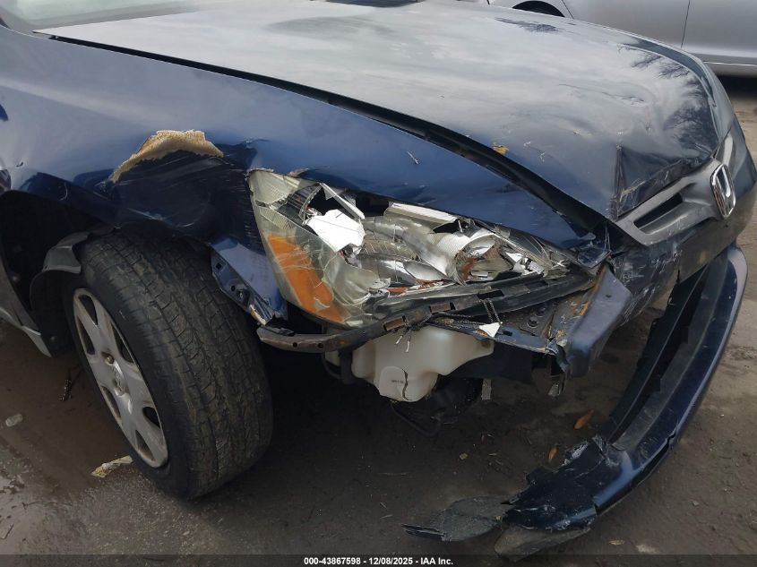 2005 Honda Accord 2.4 Lx VIN: 1HGCM564X5A115412 Lot: 43867598